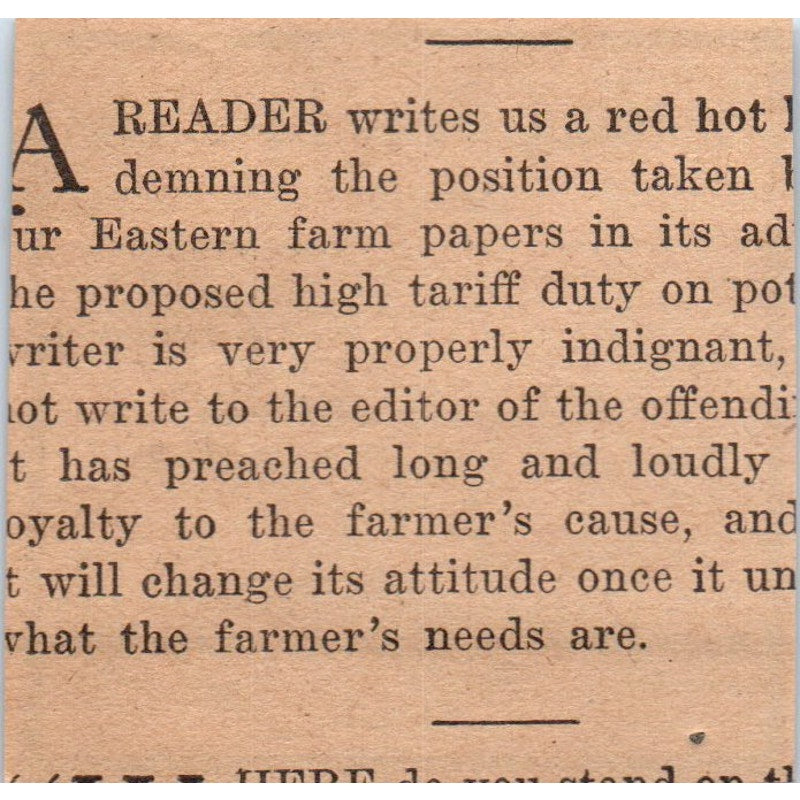 Reading Bone Fertilizer Co Reading PA 1922 Magazine Ad AF2-S8