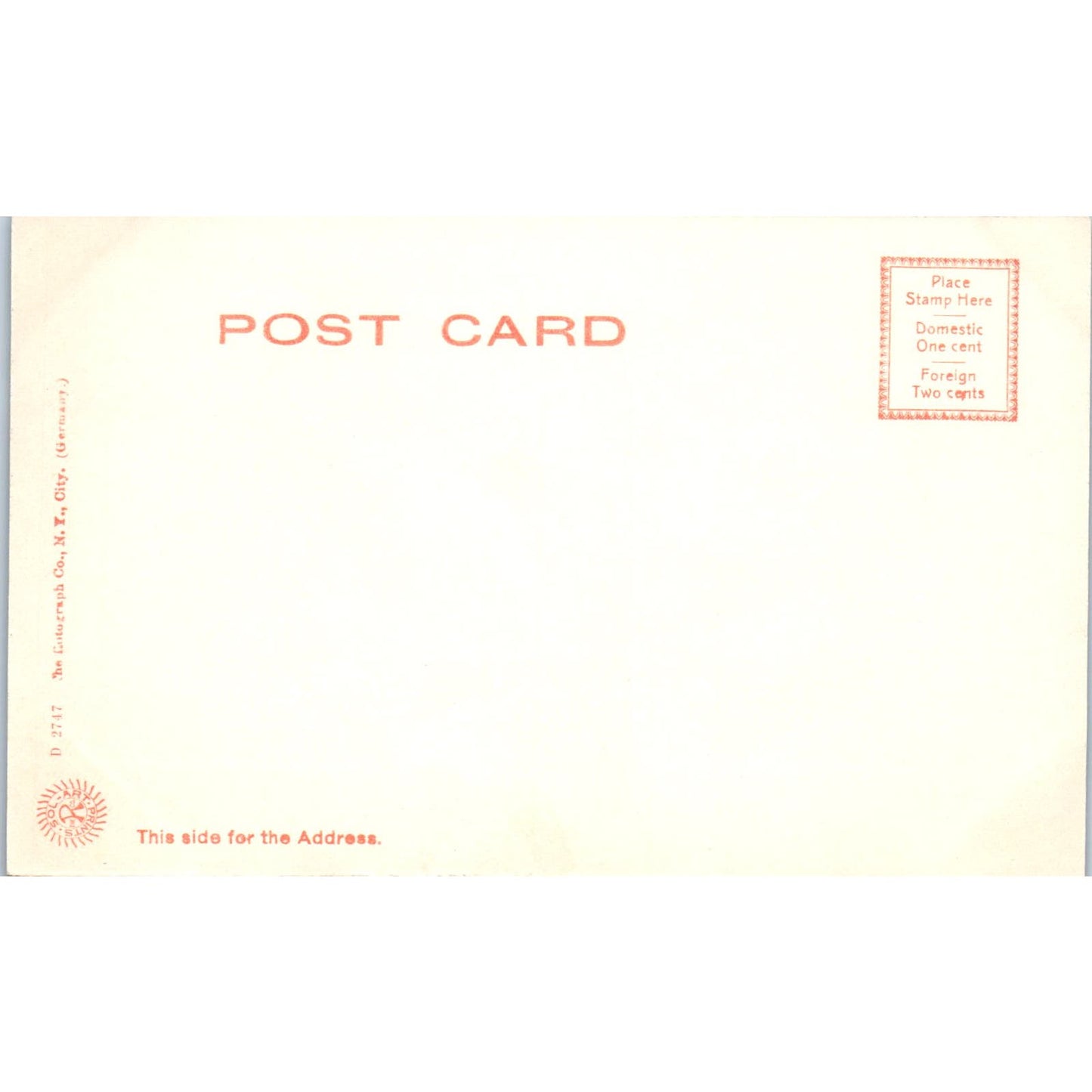 c1905 Robbins Library RPPC Arlington MA Antique Unused Postcard PC7