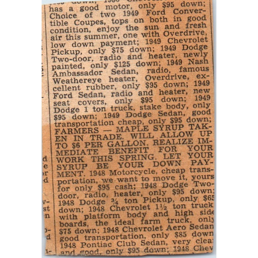 1940s Article Harold Leno, Viola Wilmot Arrested Judge O. Fay Chelsea Cty AF7-E7