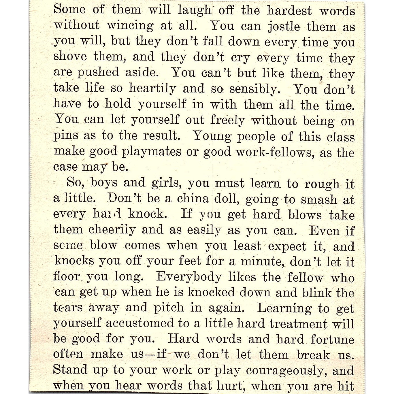 African American Woman Talking to Boys "I Don't Break Easy" 1905 Picture AG2-H2