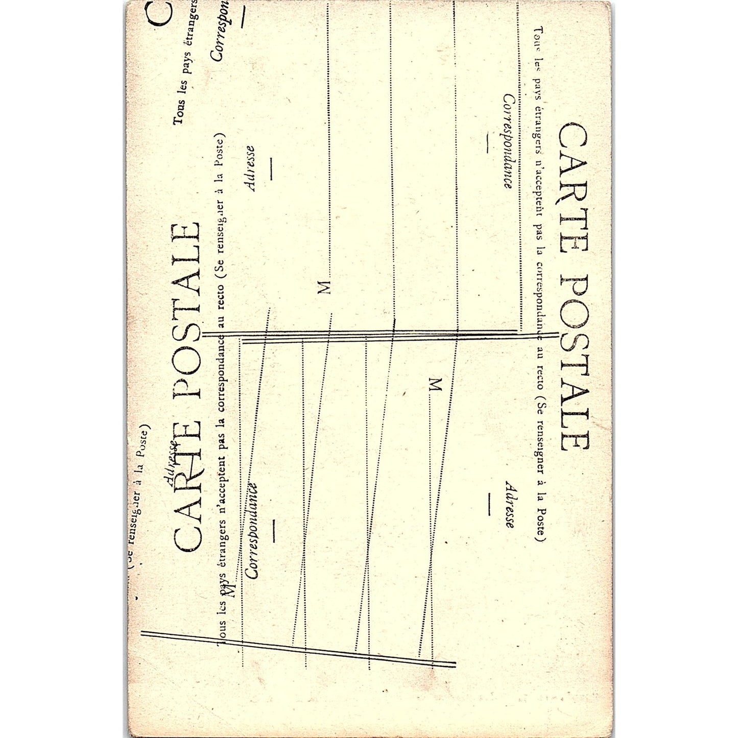 La Vierge Doree De La Basilique D'Albert French Antique Postcard PE14