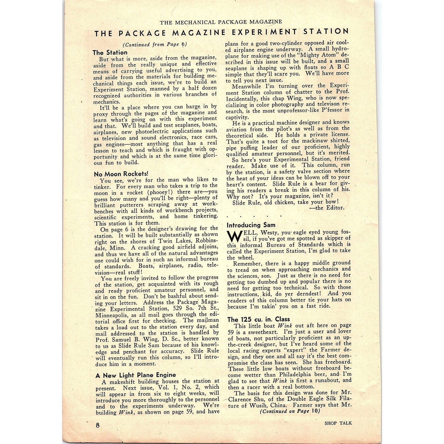 Parks Air College Commercial Flying School East St. Louis IL 1931 Ad AG1-14