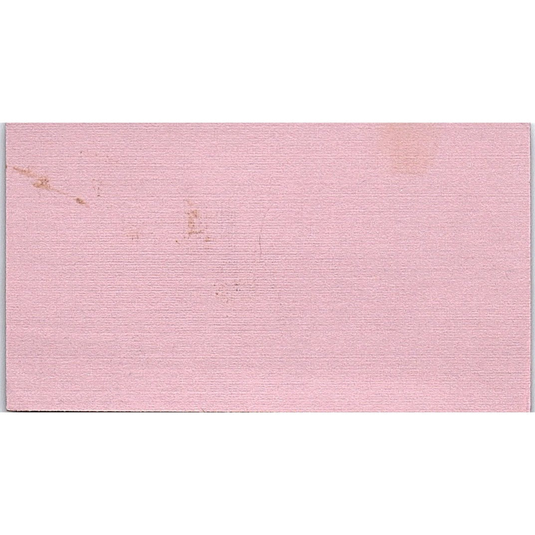 Sweetpea's Restaurant Janet Donnelly Auburn CA Vintage Business Card SD9-B14