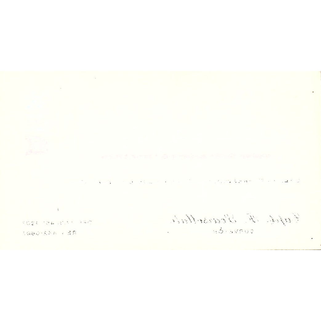 Capt F Scarsellato National Cargo Bureau Houston Vintage Business Card SC9-B4