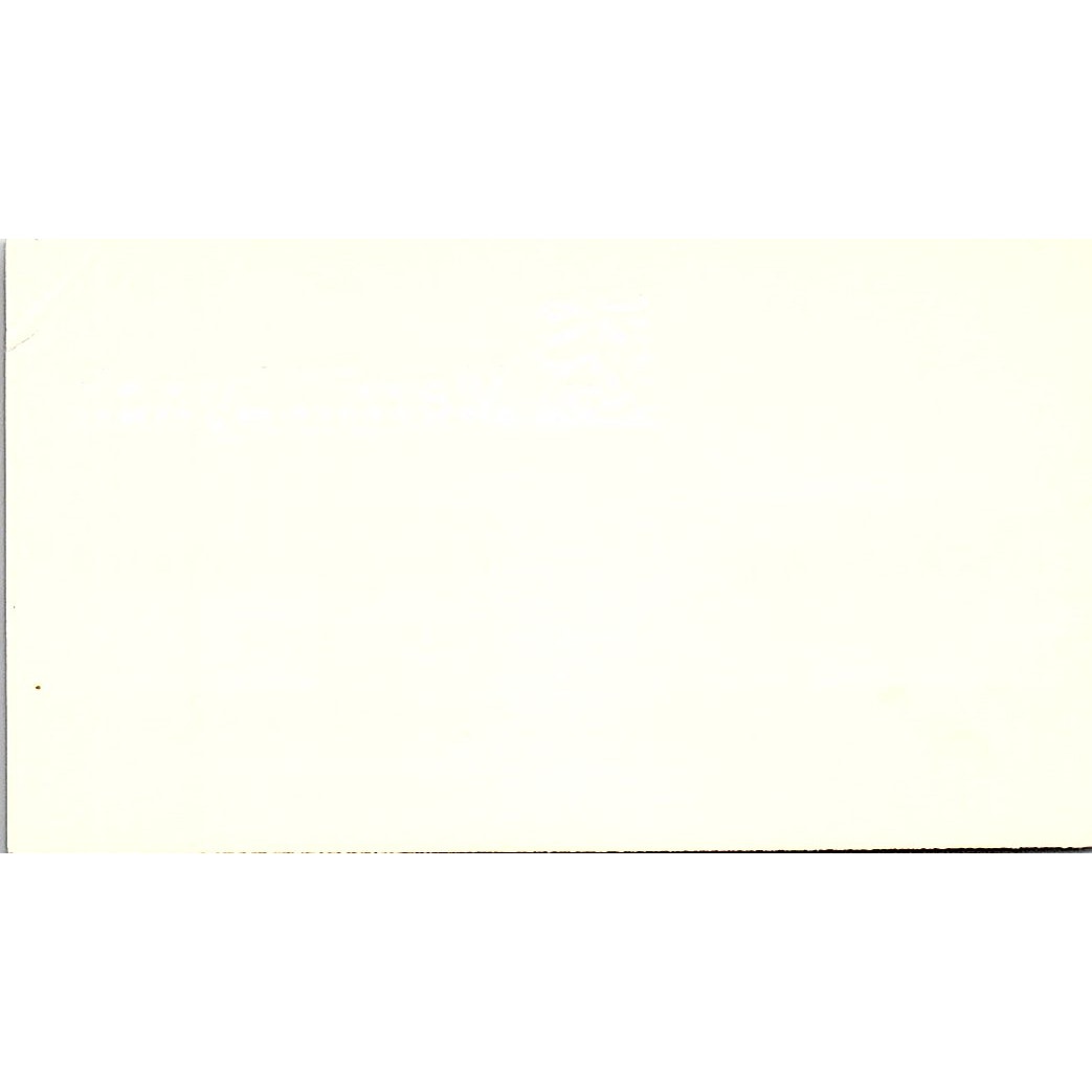 Merrill Lynch Pierce Fenner & Smith Dennis W. Hubbard Houston TX Card SF3-B5