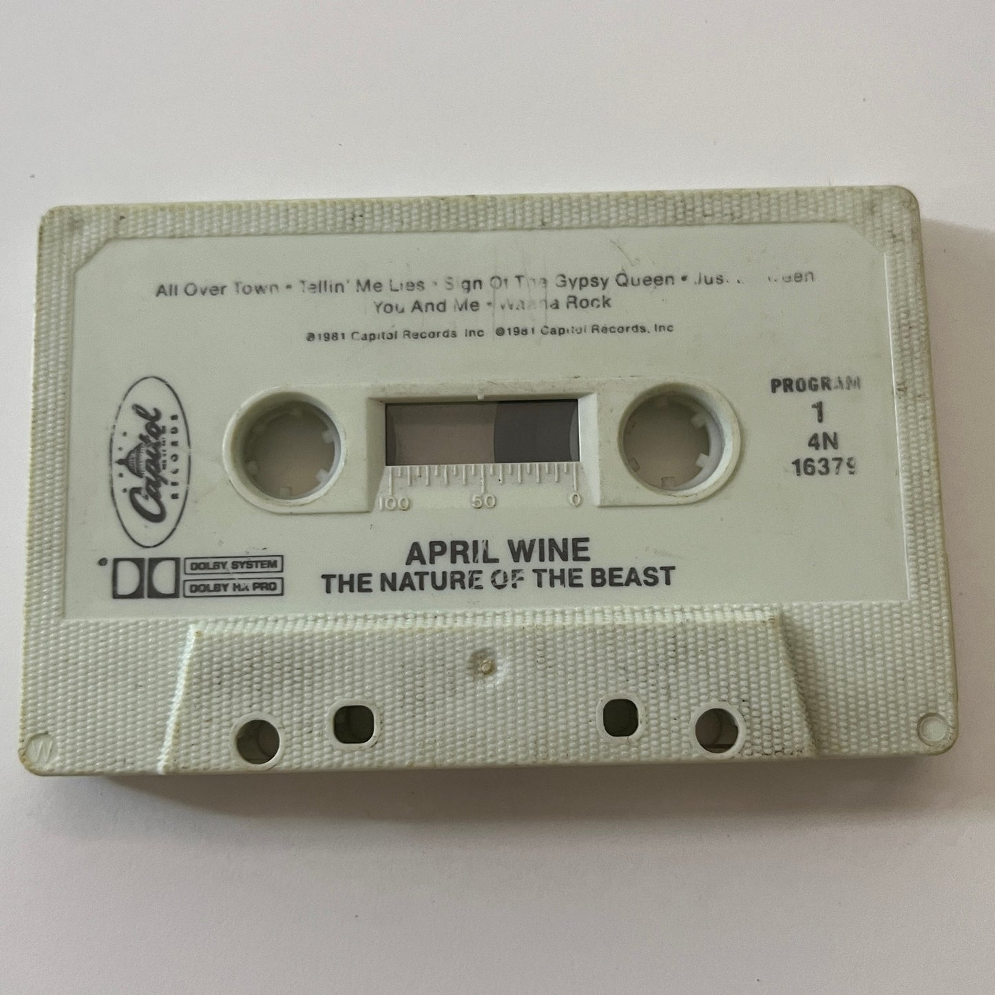 April Wine - The Nature of the Beast Cassette Tape TB6-OT1