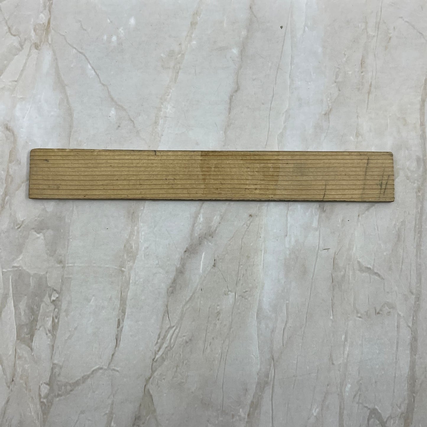 Vtg Wood Historical Explorers 6" Ruler Norsemen Columbus Magellan De Soto AE3
