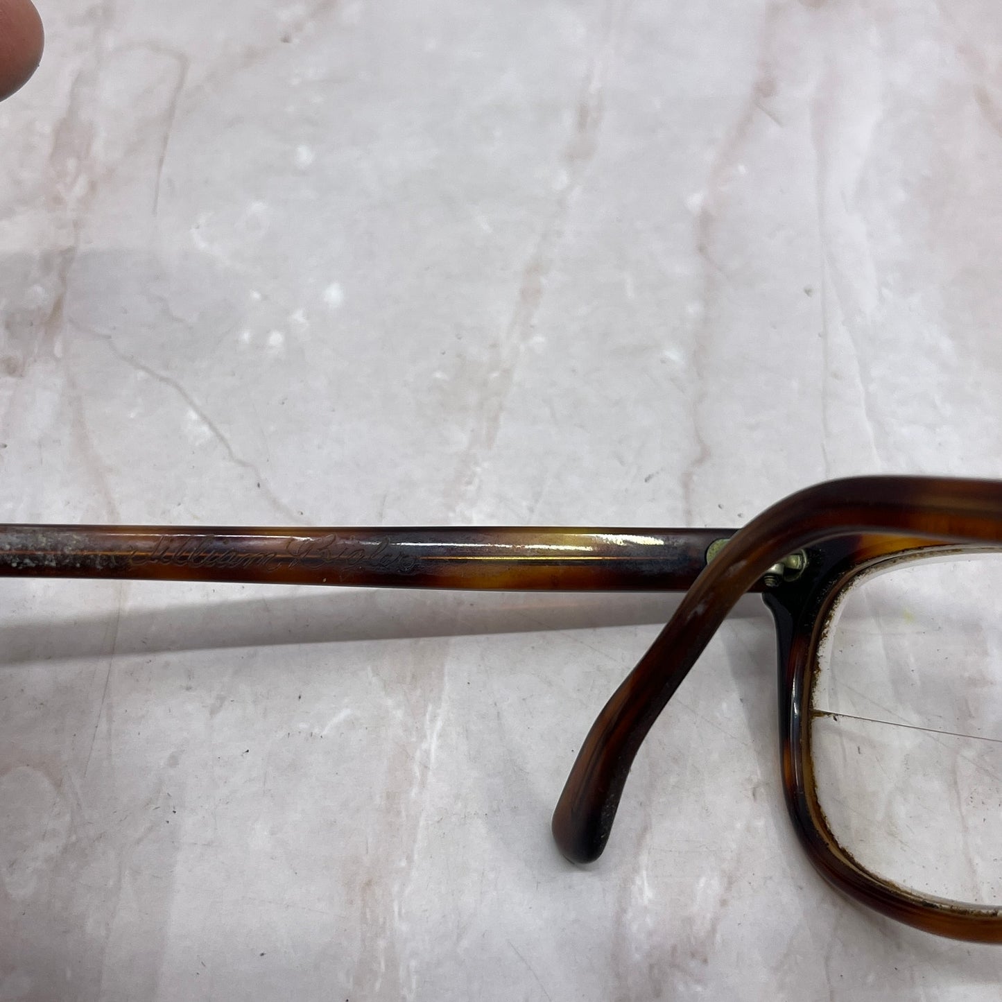 Retro Horn Rim Tortoise Shell Acrylic Sunglasses Eyeglasses Frames TG7-G3-4