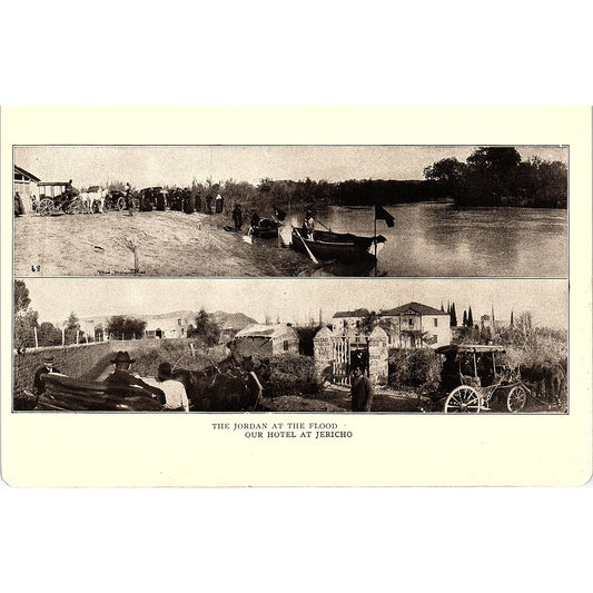 The Jordan at The Flood 1905 Art Print SAG4-4
