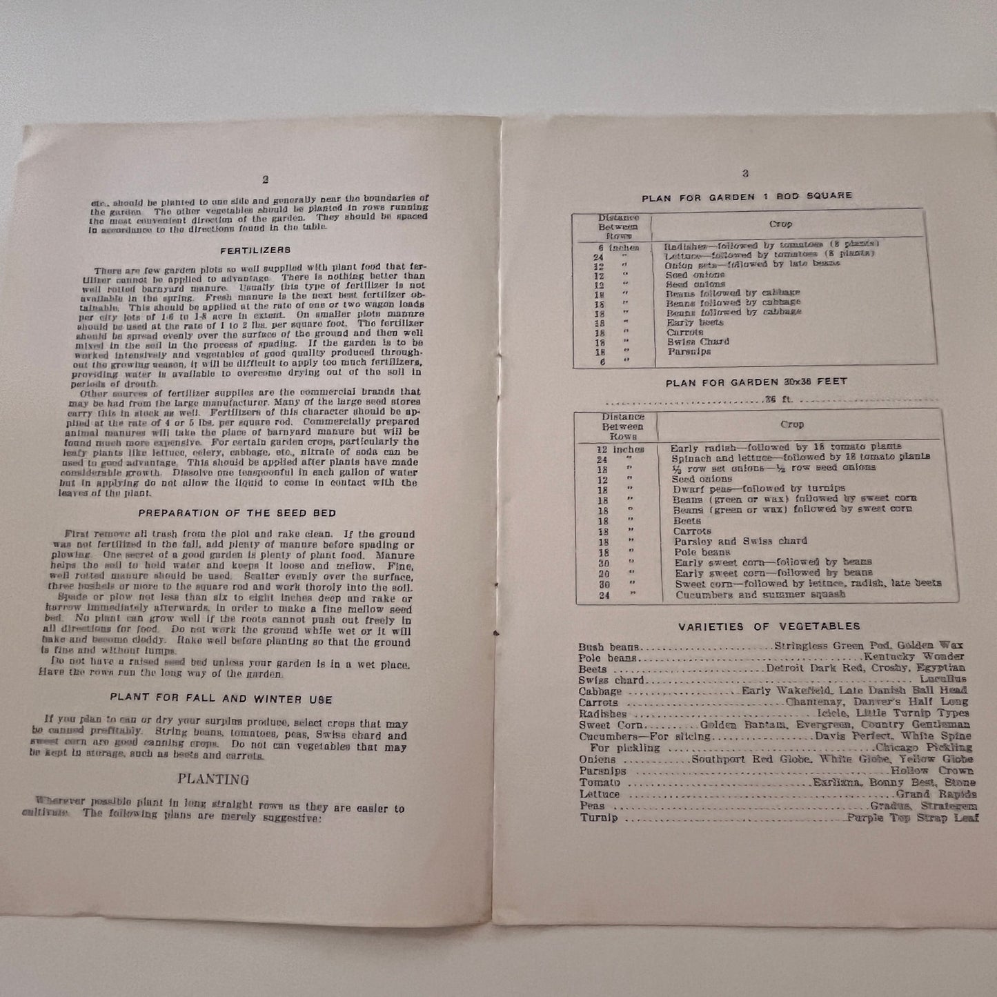 Successful Gardening in Iowa 1919 Ames IA Farm Bulletin TK2-XB5