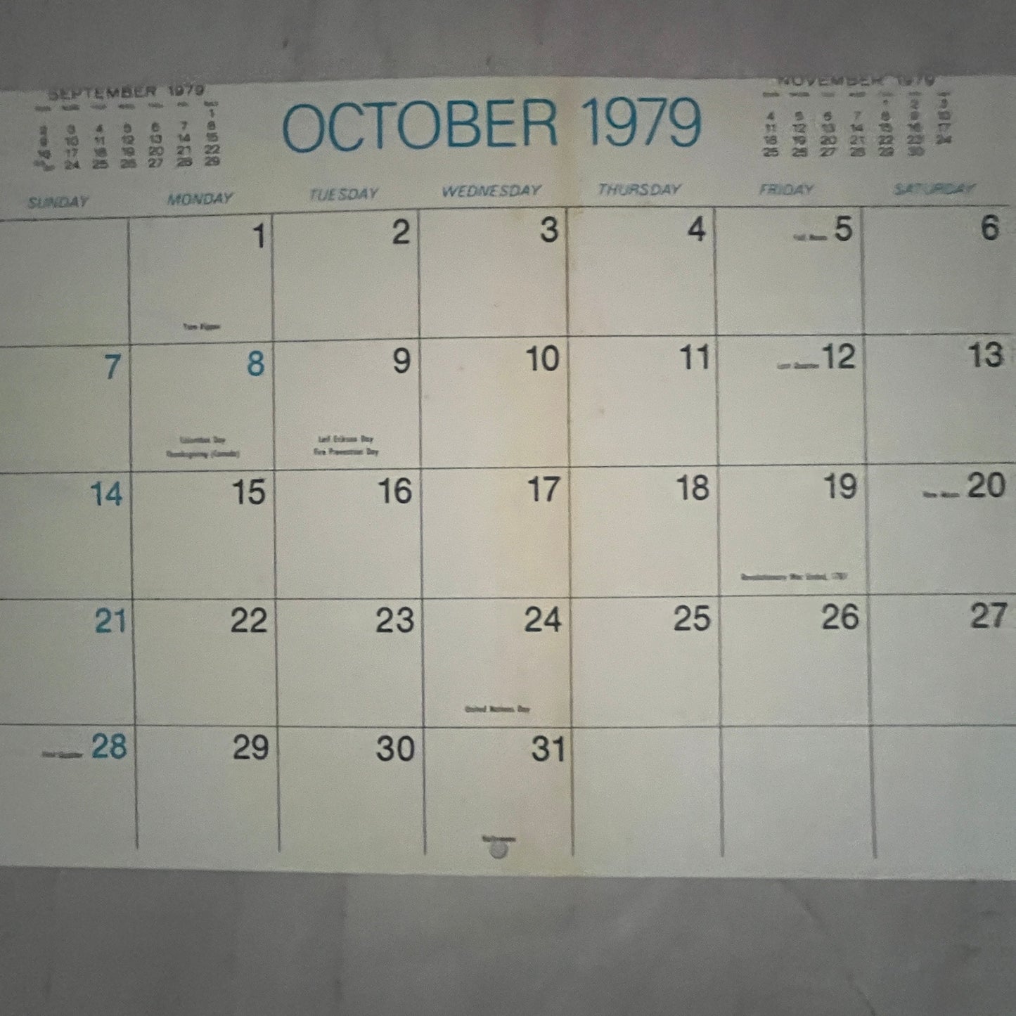 1979 Breckenridge Colorado Aspen Mountain Scene 7x10" Art Print V23