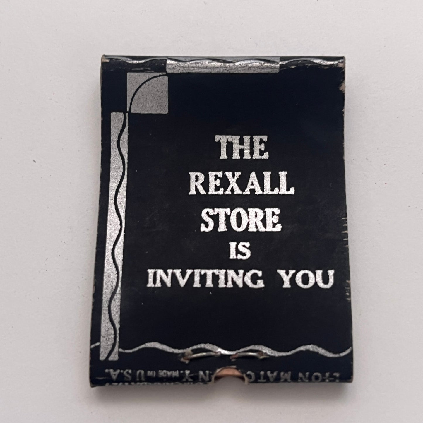 The Vallee Pharmacy Westbrook Maine Vintage Matchbook Cover TB8-MB-2