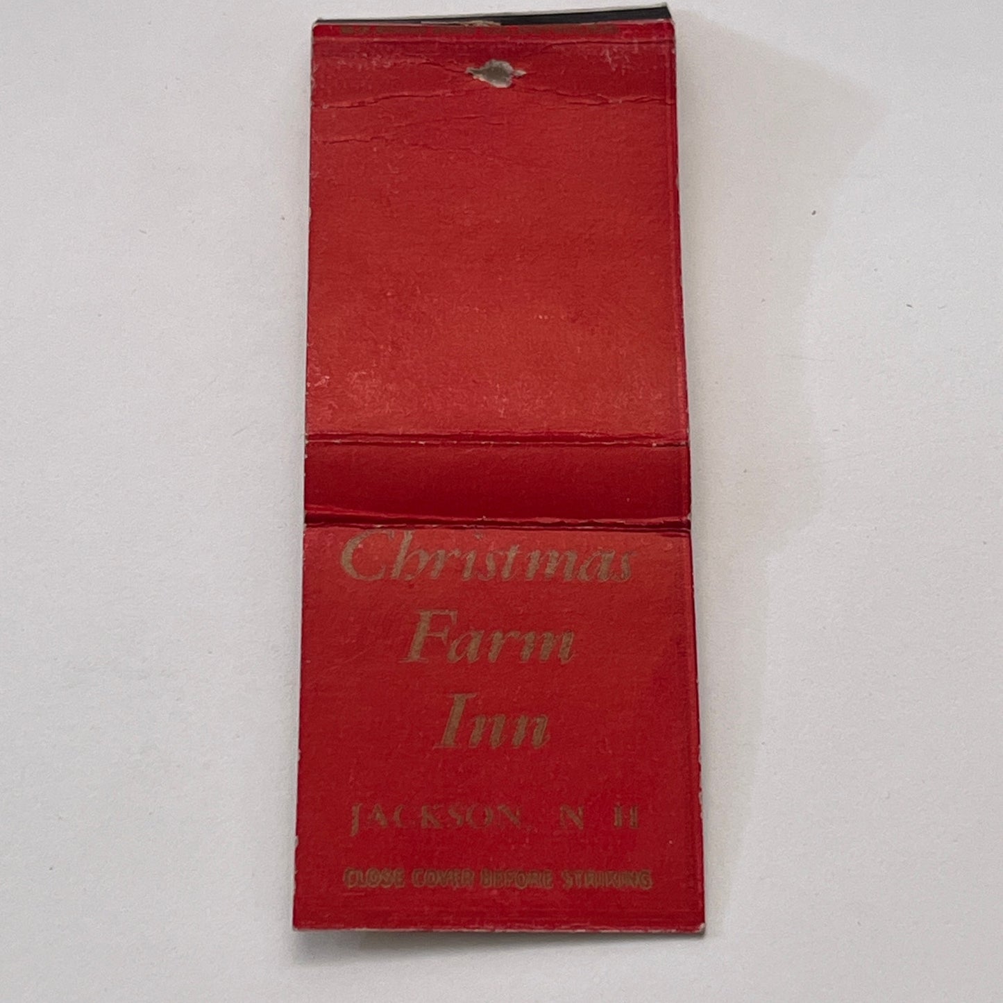 Christmas Farm Inn Jackson NH Vintage Matchbook Cover TB8-MB-14