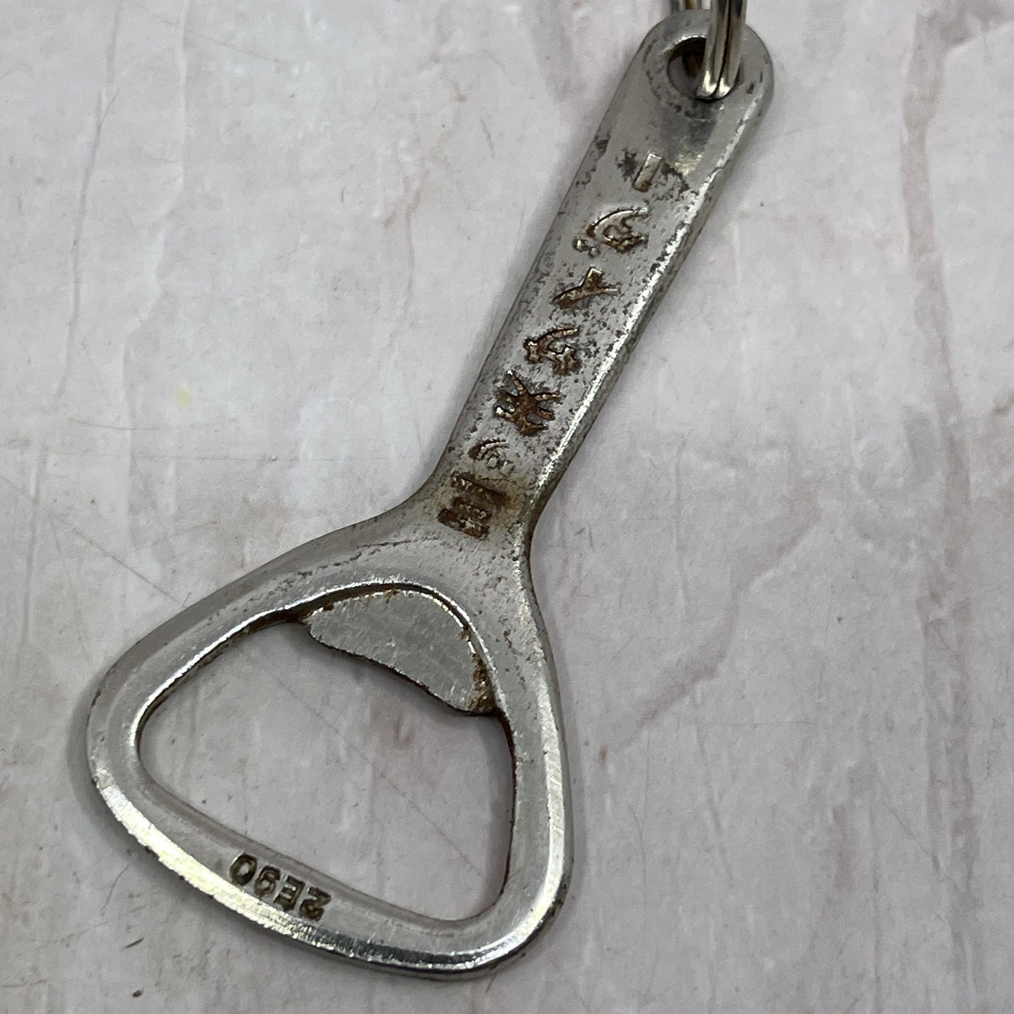 Vintage Asahi Beer Japanese Metal Bottle Opener SF4