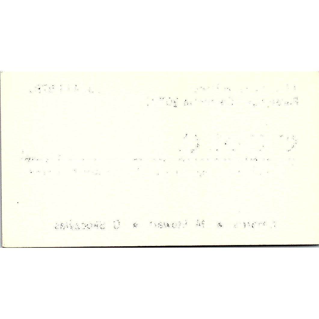 CCMC Construction Maintenance J Harris M Stewart Paramount Business Card SD9-B3