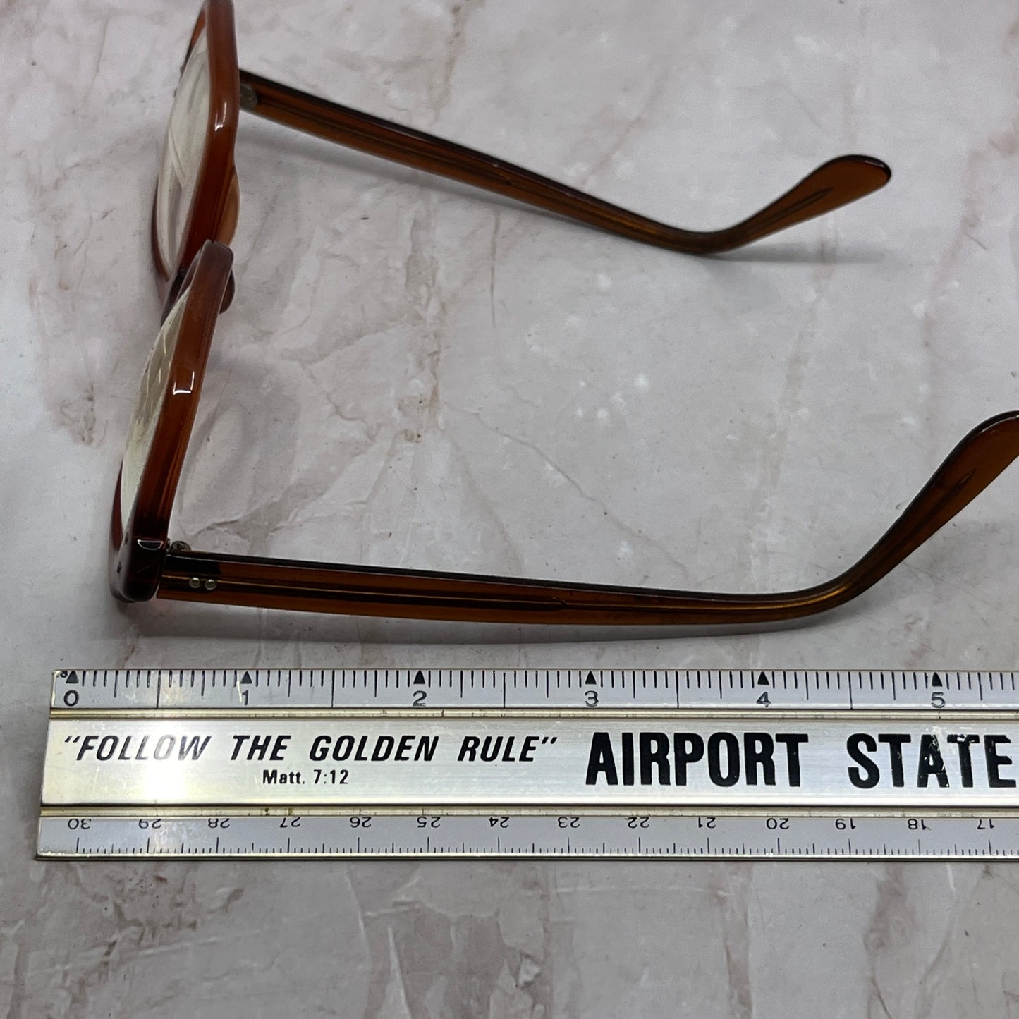 Retro Romco Military Glasses 4 1/2-5 3/4 Sunglasses Eyeglasses Frames TG7-G4-3