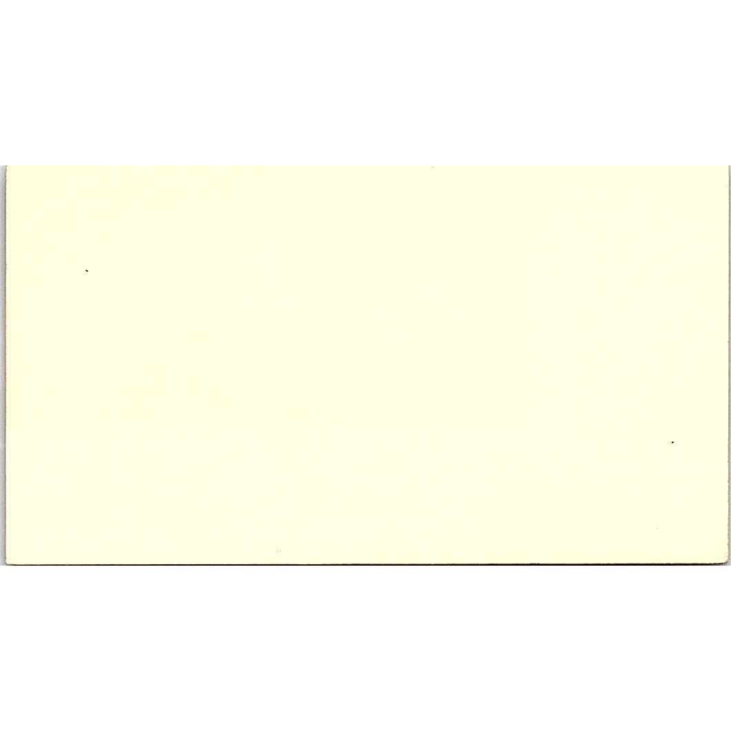 Munnell Sherrill Sam Mangone Coos Bay Oregon Vintage Business Card SB4-B11