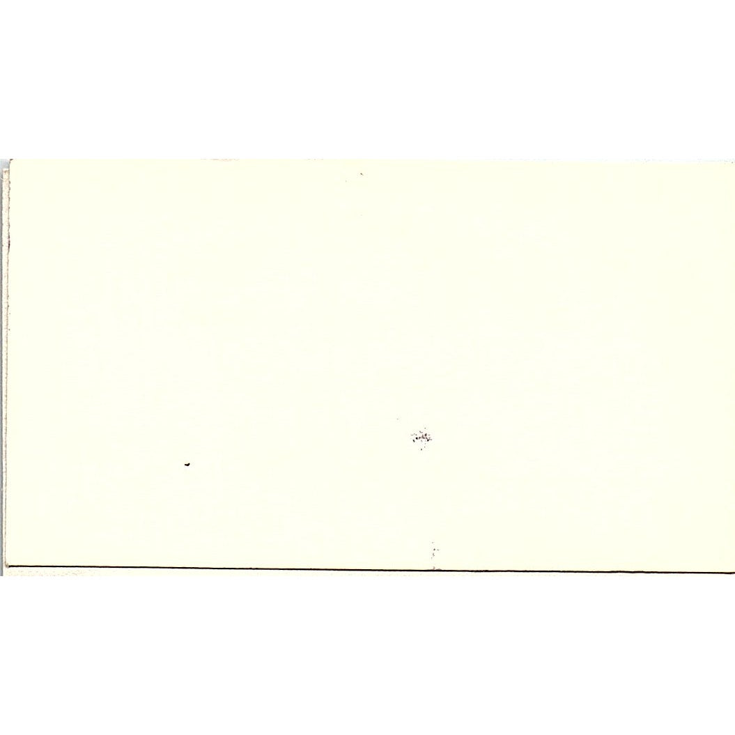 Rex Reynolds Pacer Alloys Inc Houston Vintage Business Card SC9-B12