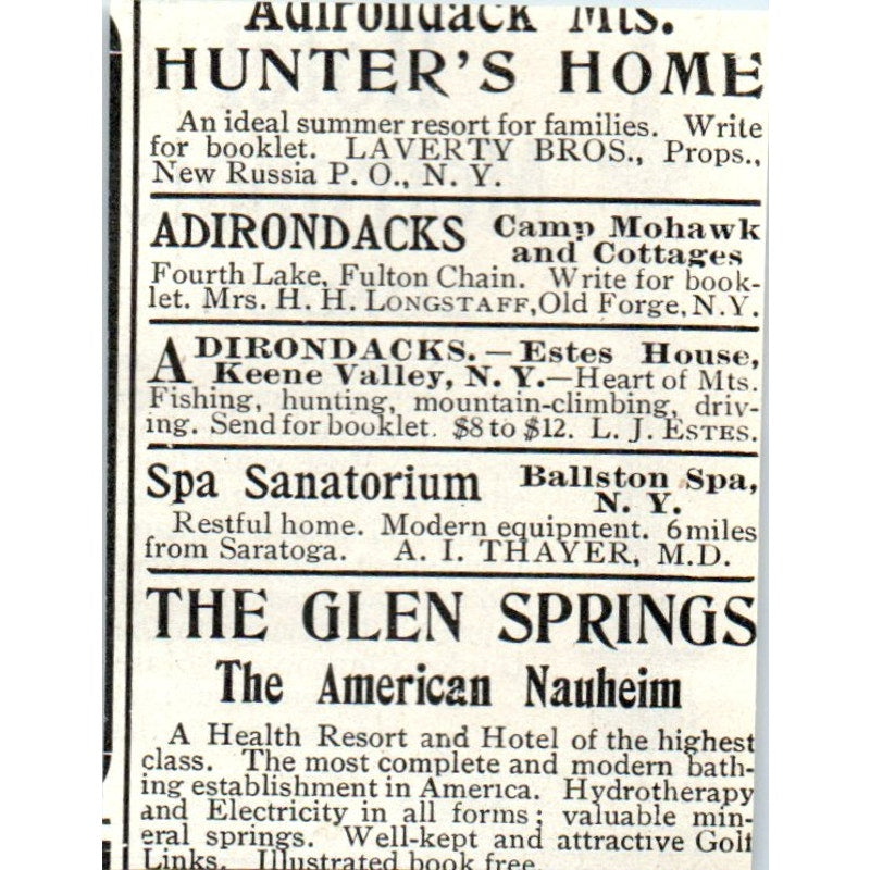 Hotel Metropole London 1903 Magazine Ad AF7-E4