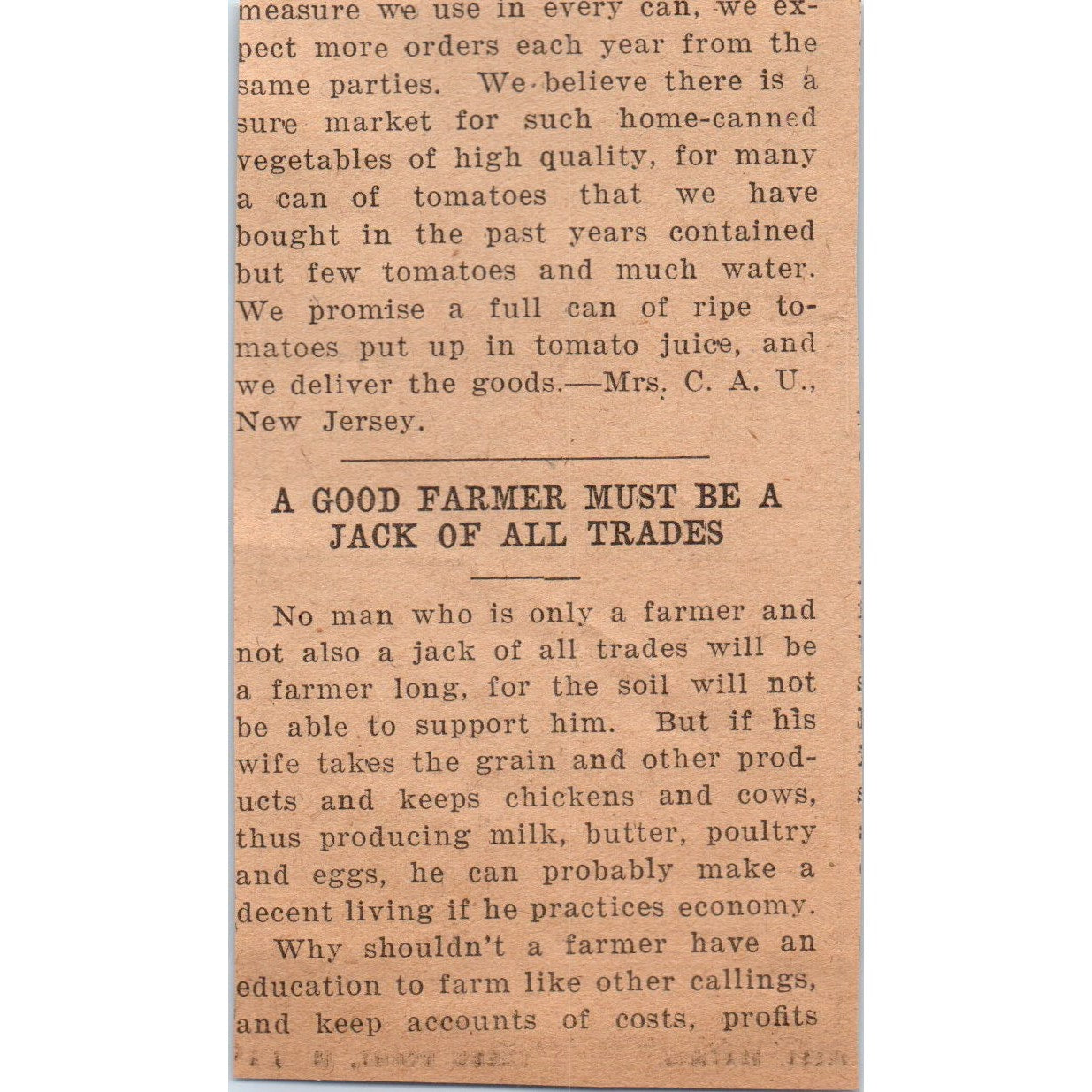 The Ideal Thresher Frick Company Waynesboro PA 1922 Magazine Ad AF2-A5