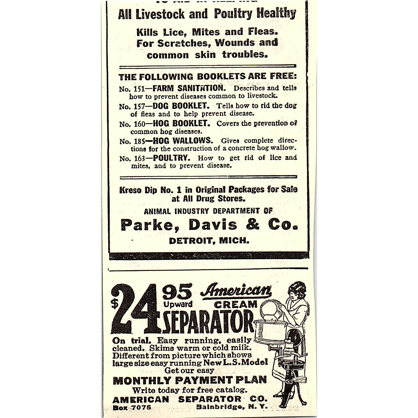 The Mustrole Co Mustard Plaster Cleveland Ohio 1924 Ad AG3-M3