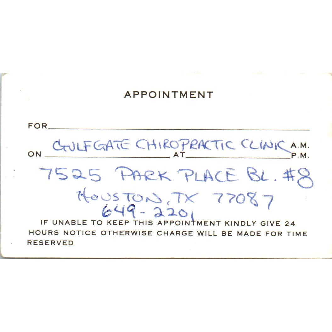 Tito Lewis R.H. Certified Hypnotherapist Riverside CA Vtg Business Card SE3-B6