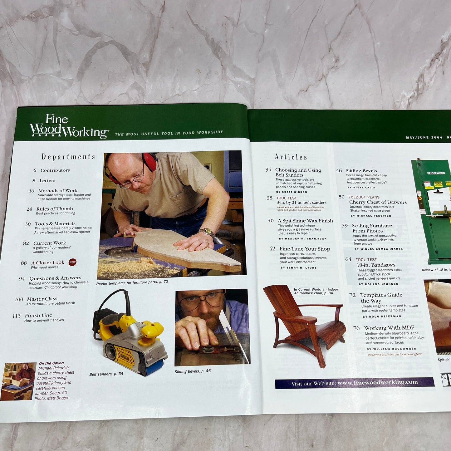 Building a Chest of Drawers - Jun 2004 No 170 - Fine Woodworking Magazine M34