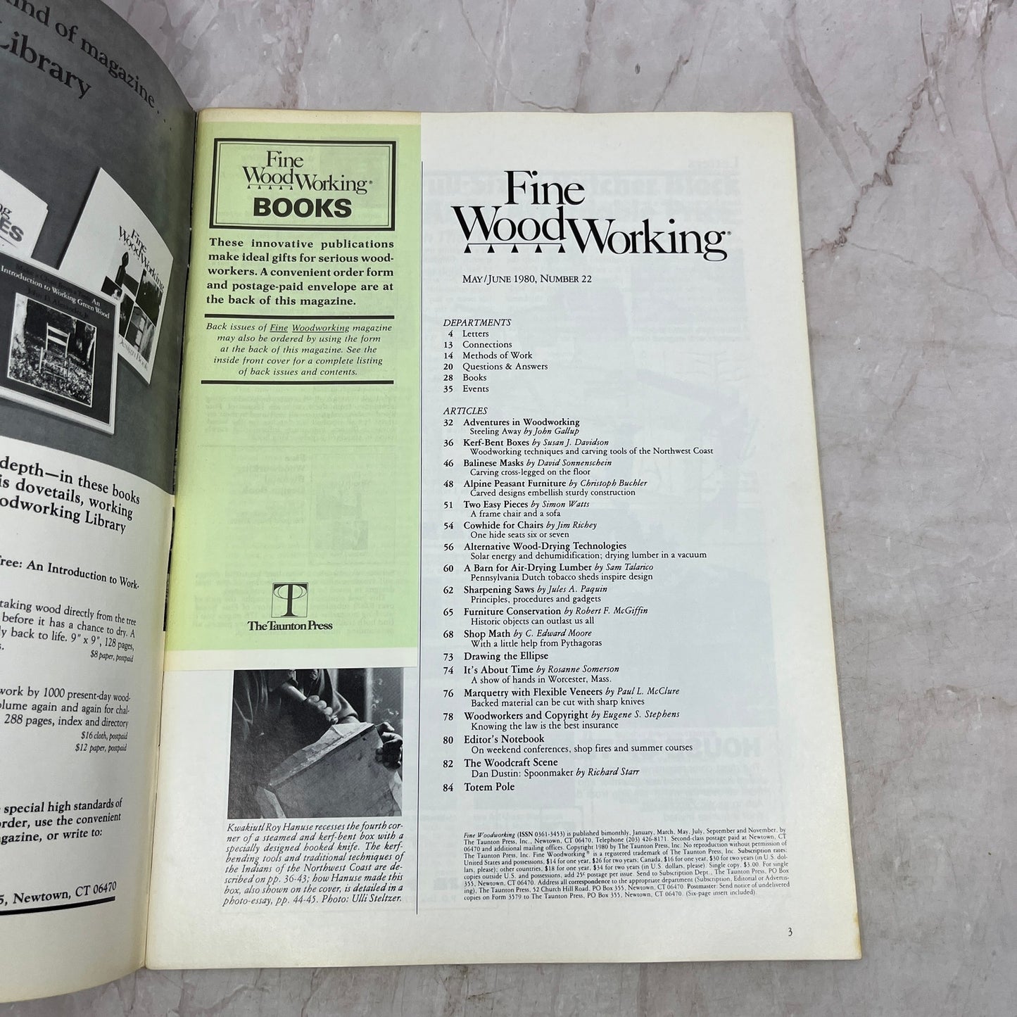 Kerf-Bent Boxes - May/Jun 1980 No 22 - Taunton's Fine Woodworking Magazine M33