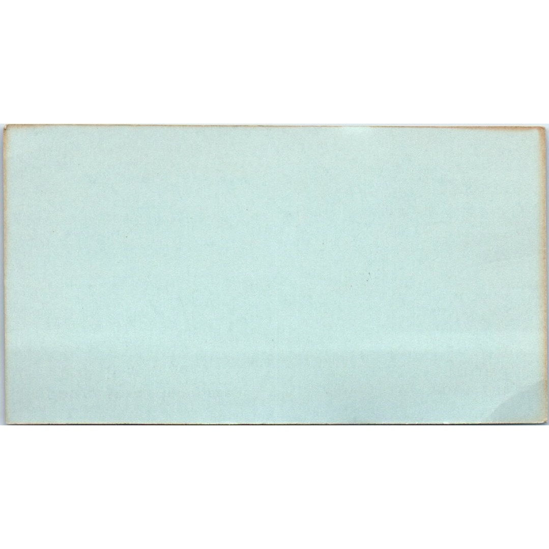 Kidd's Aquarium Pasadena TX Vintage Business Card SD8-B15