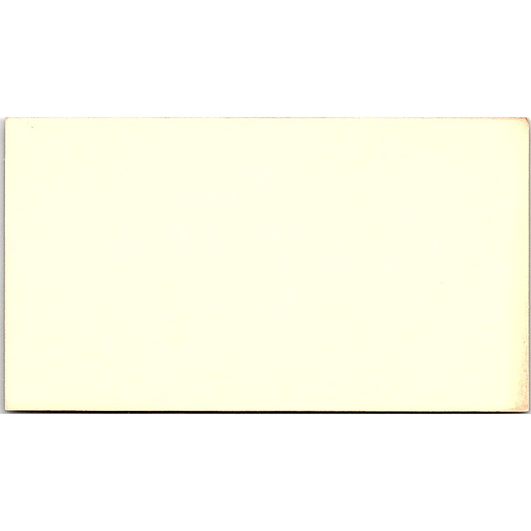 Fine Furniture Refinishing 17 Street Costa Mesa CA vintage Business Card SF3-B6