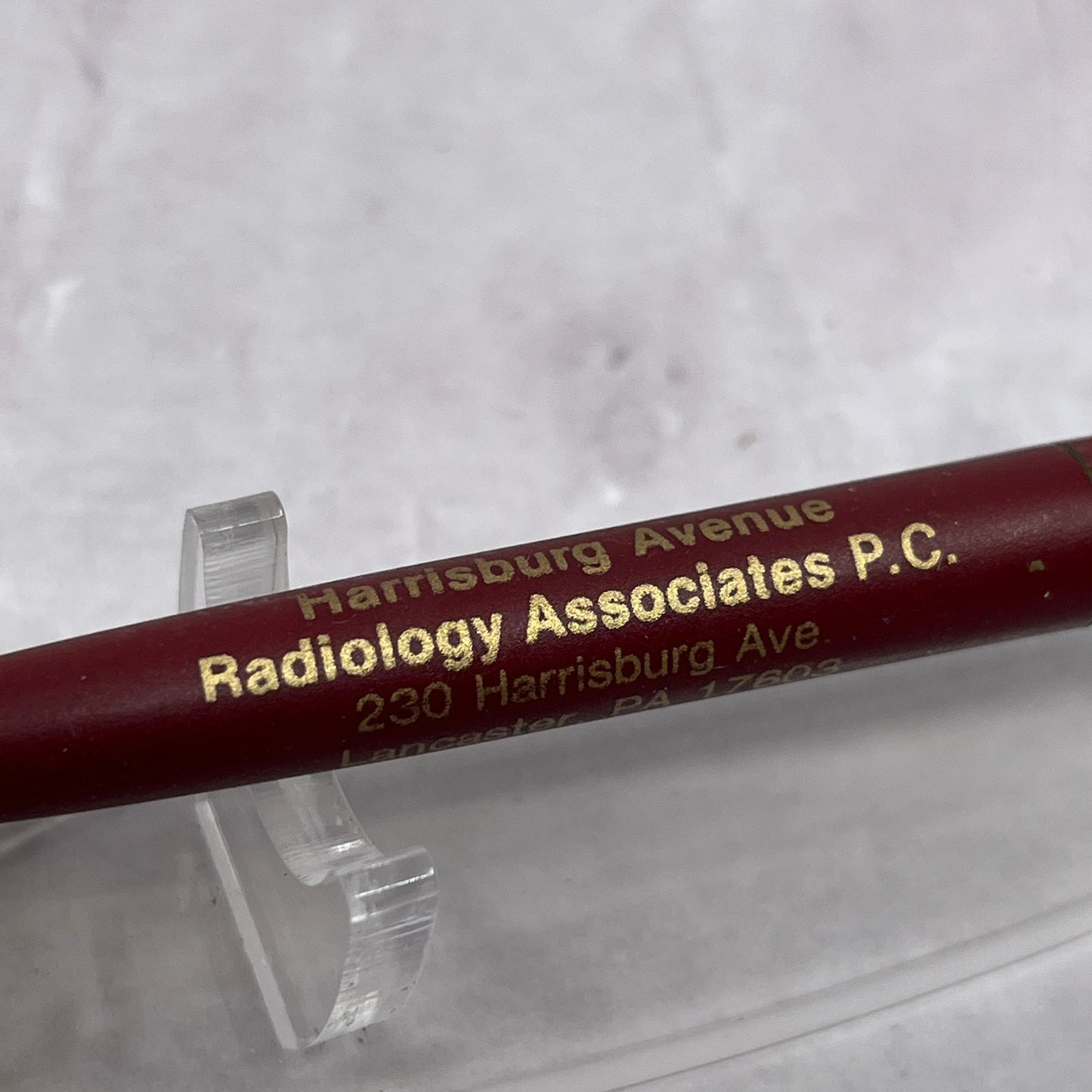H.A.R.A. Radiology Associates Lancaster PA Vintage Advertising Pen TC5-PP2