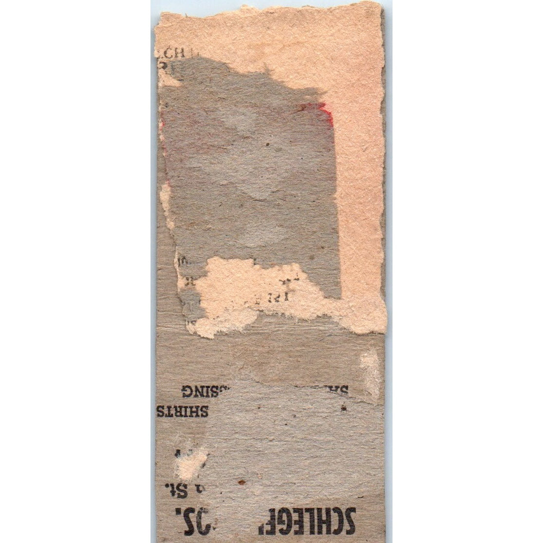 Schlegel Bros Dry Cleaning Gunnison St Chicago Vintage Matchbook Cover SD4-Y14