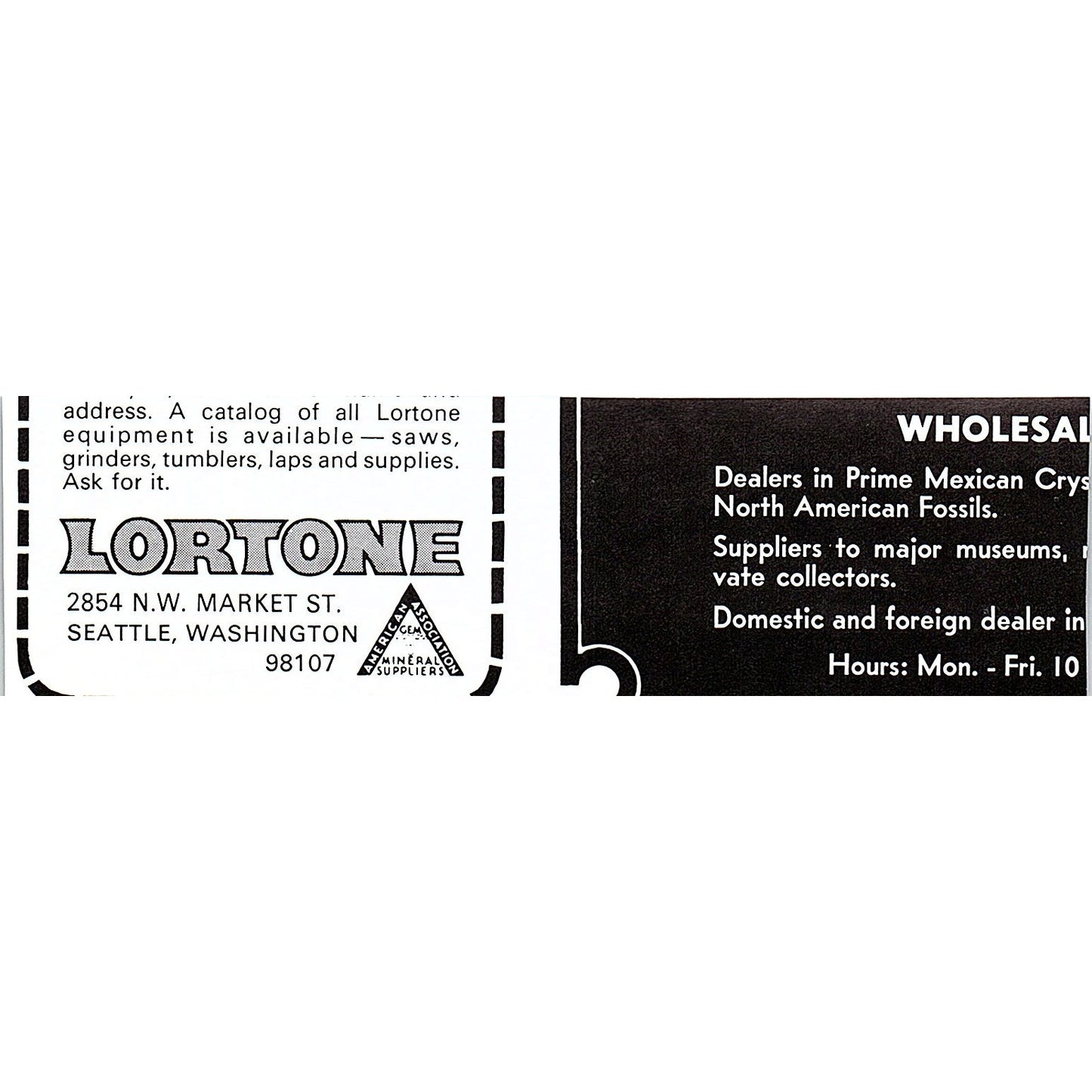 Jade-N-Gems Burmese Jadeite San Diego CA 1972 Ad AF8-M4