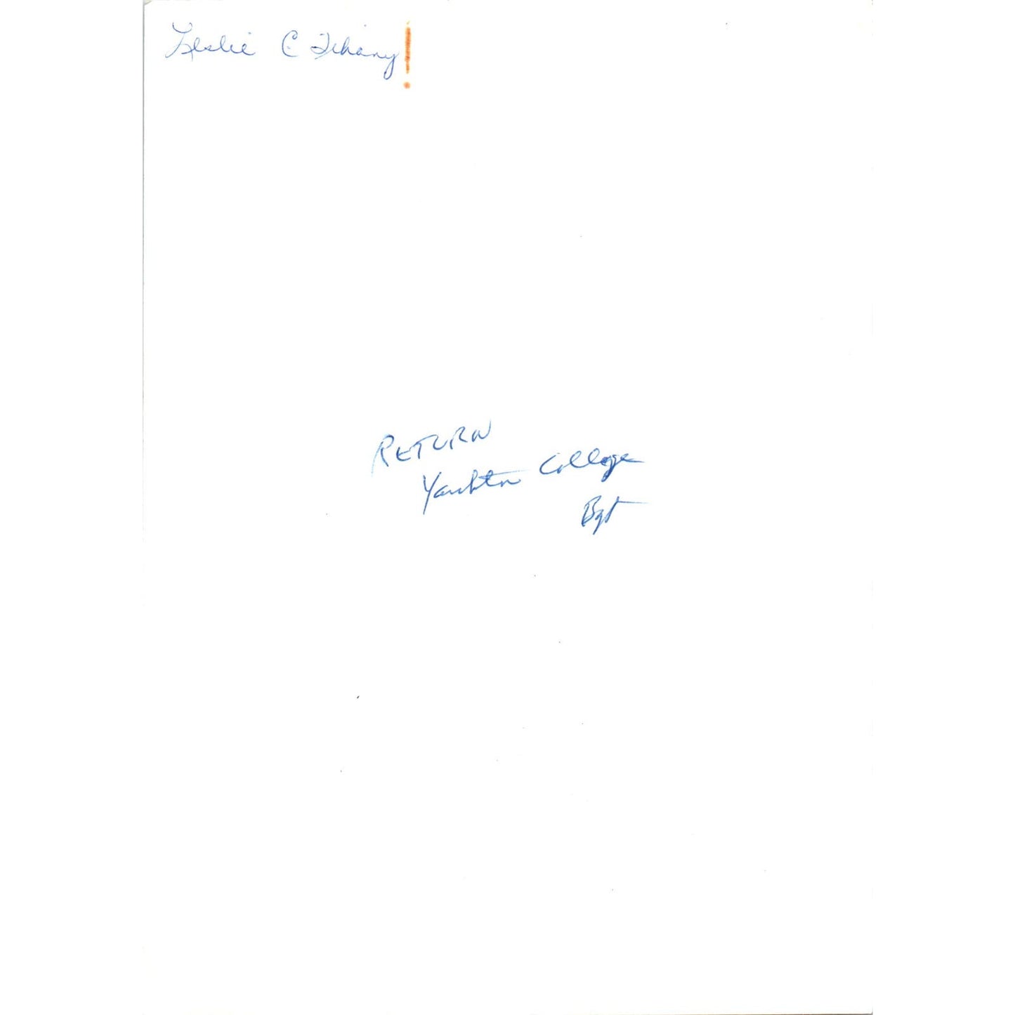 c1960 Leslie C. Tihany Hungarian Affairs Diplomat Head Shot Photo 5x7 AE5