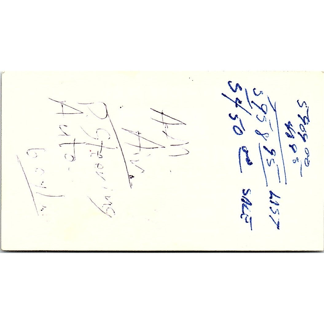 Little Steve Jones Ed Meier Ford New & Used Cars Vintage Business Card SF3-B2