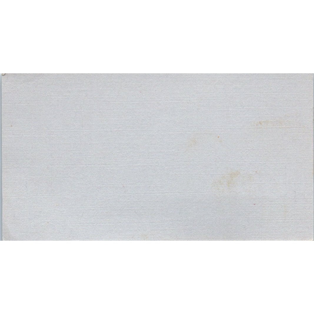 Johnny Rebs Southern Steakhouse Long Beach CA Vintage Business Card SD8-B6