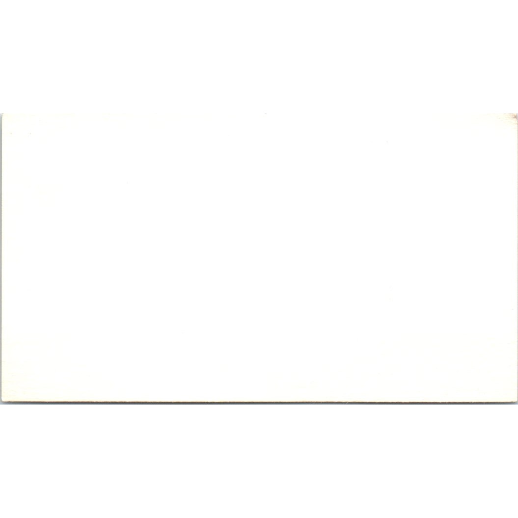 1967 Christmas Evensong Jordan High School Houston Promo Card SD8-B20