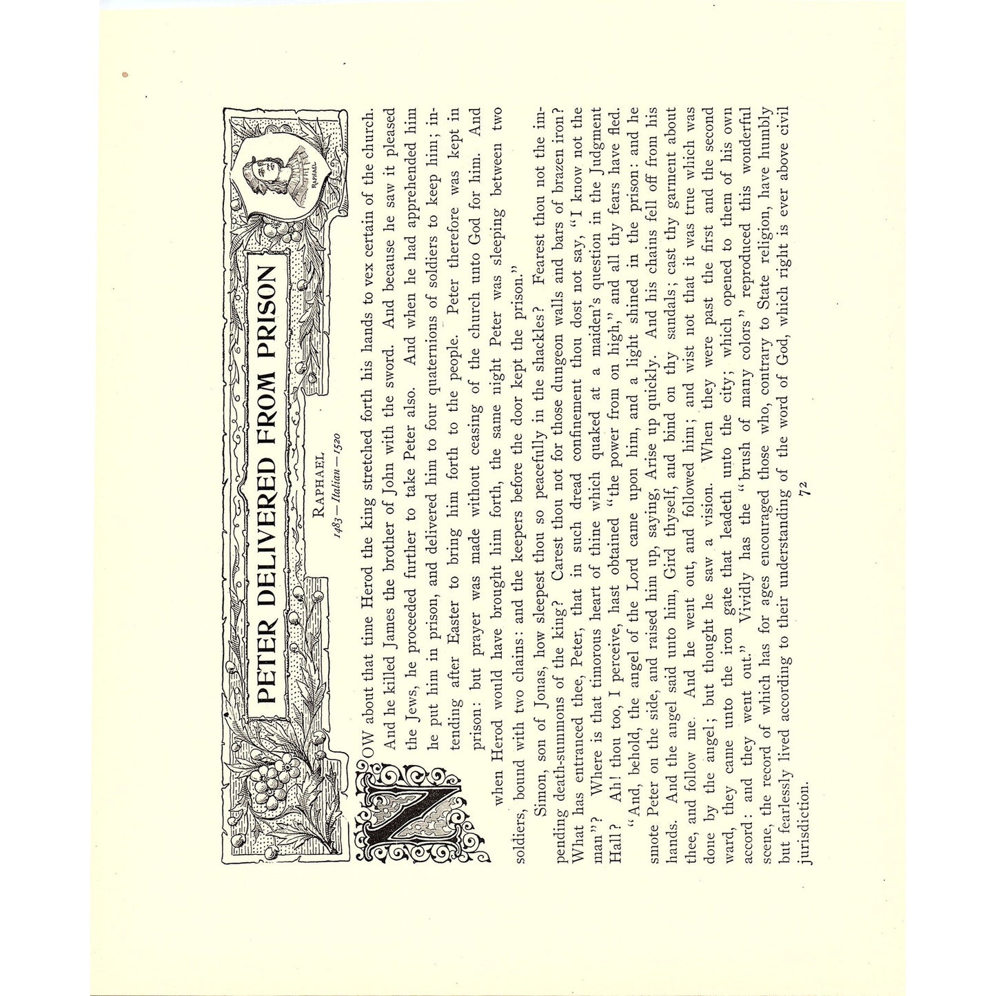 Neapolitan Boy - Gustav Richter - 1898 Litho Art Print D19