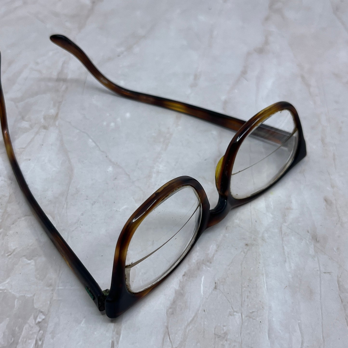 Retro Horn Rim Tortoise Shell Acrylic Sunglasses Eyeglasses Frames TG7-G3-4