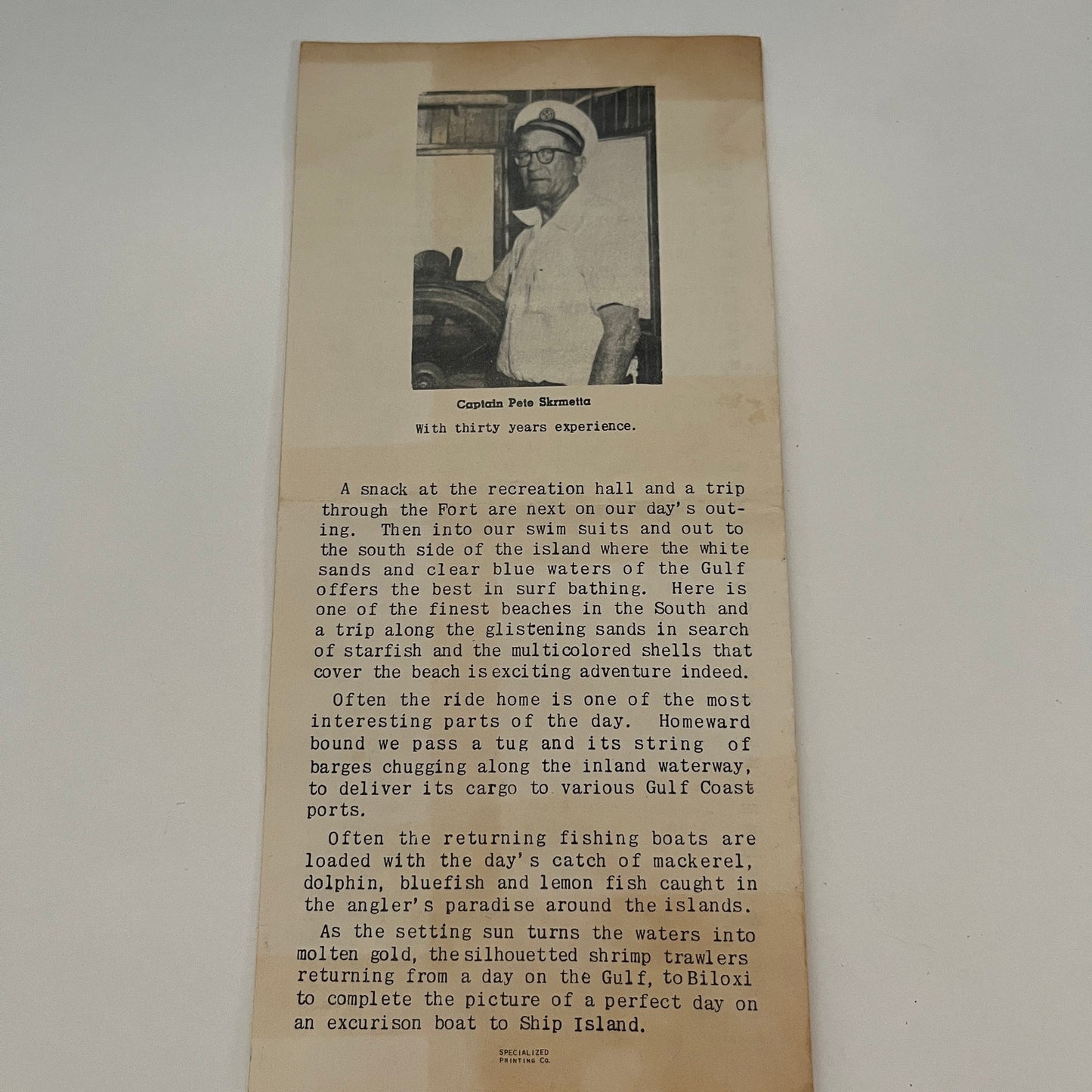 Pan-American Clipper Ship Island Barkev's Dock Sistrunk 1953 Brochure AG8-H6