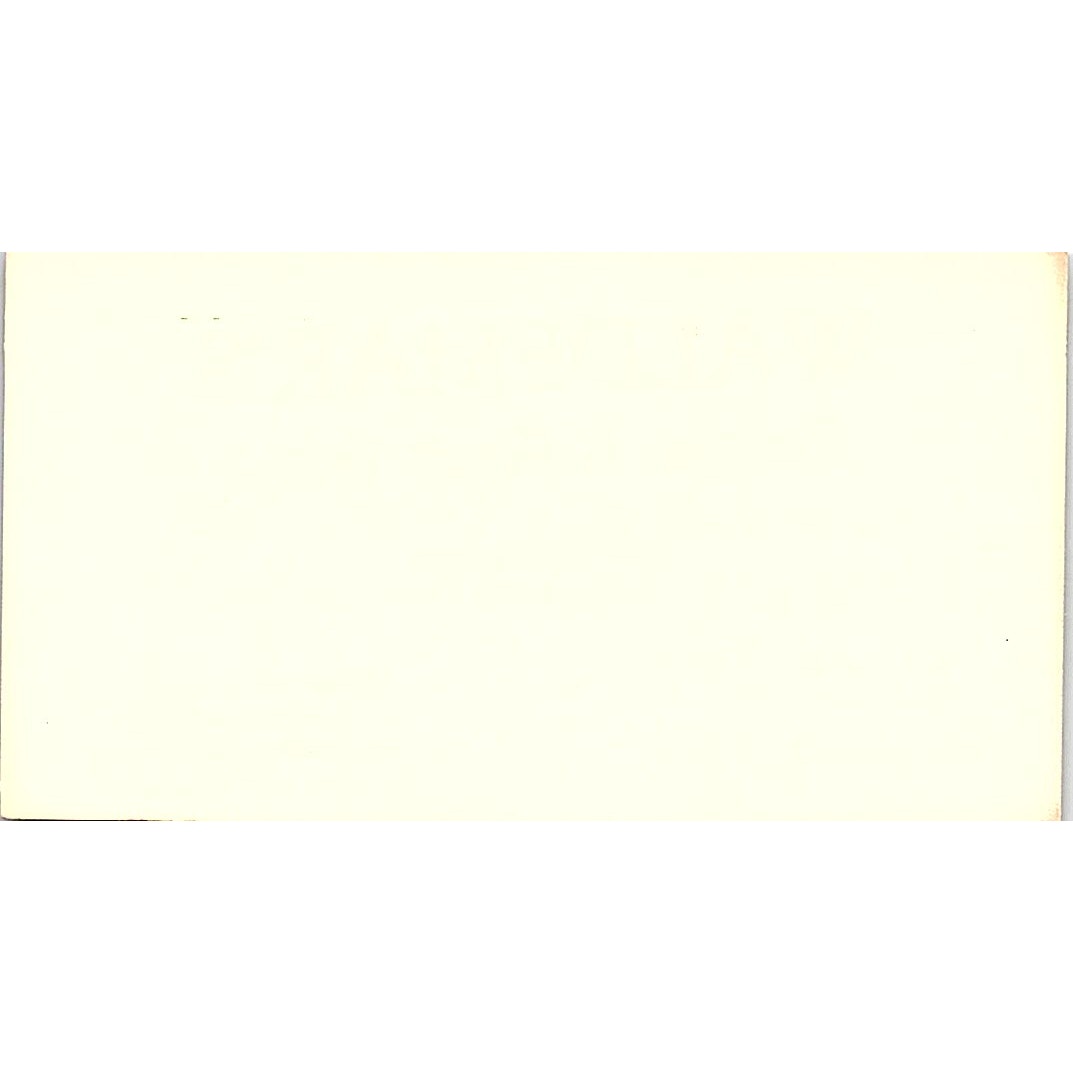 North Long Beach National Begonia Society Long Beach, CA Business Card SF3-B8