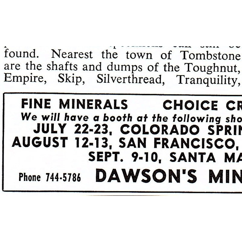 Starlight Rock Shop Dubuque Iowa 1972 Ad AF8-M3