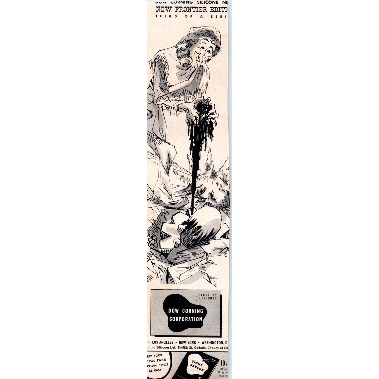 Scripto Mechanical Pencils Atlanta GA 1951 Magazine Ad D17