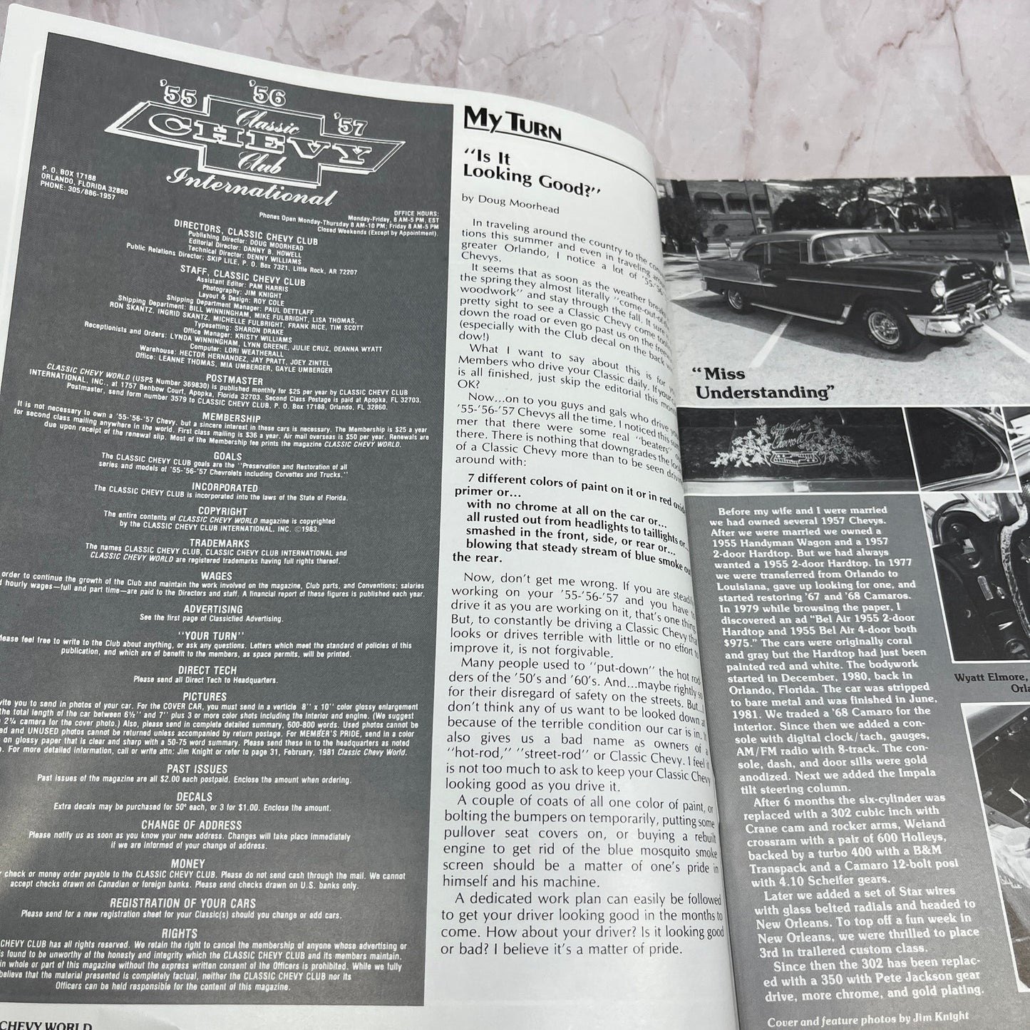 Sedan Window Channel - '55, '56, '57 Classic Chevy World Magazine - Sep 1983 M30