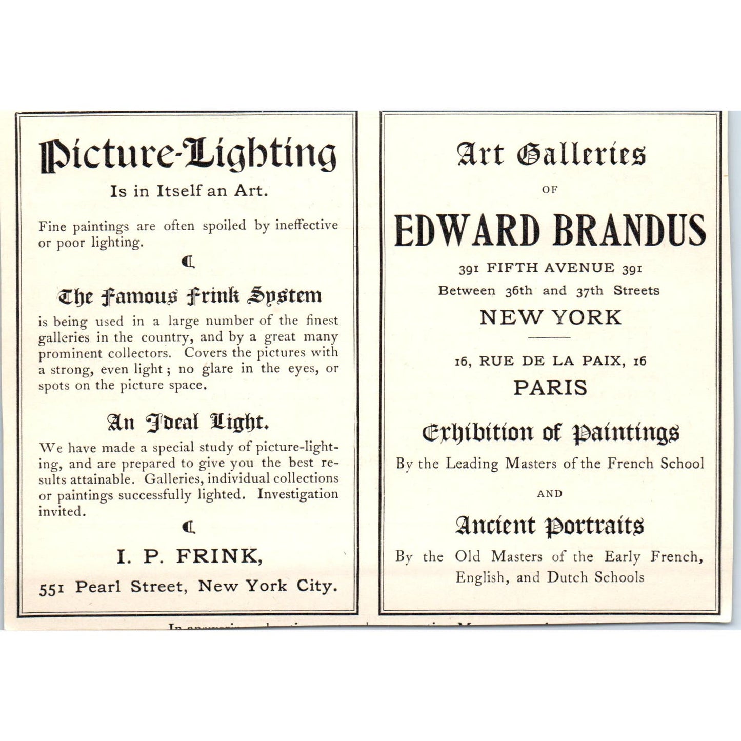Charles River to the Hudson D.J. Flanders Agent c1905 Victorian Ad AE9-MA4