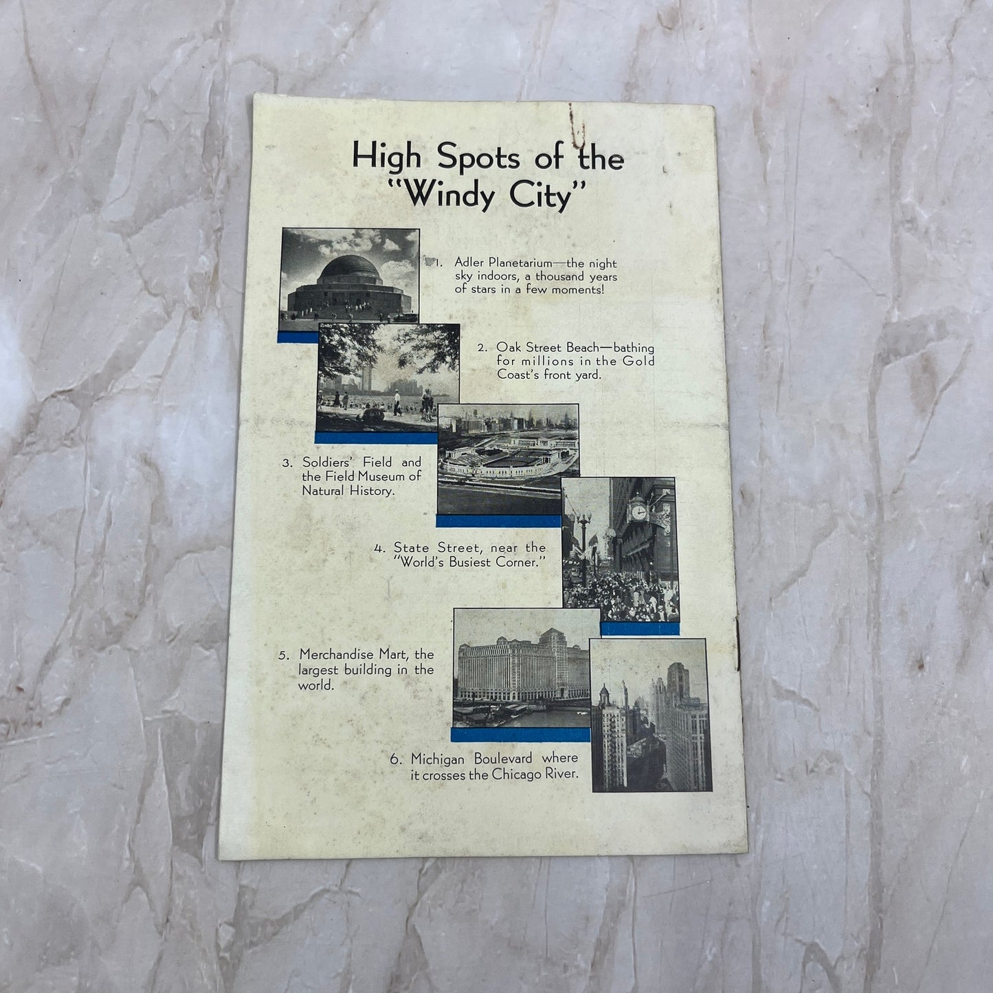 1933 Chicago World's Fair Win a Free Trip Booklet Swift & Company H4-6