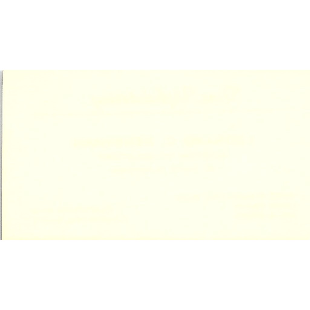 Bonnewitz Upholstery Long Beach CA Vintage Business Card SF3-B6