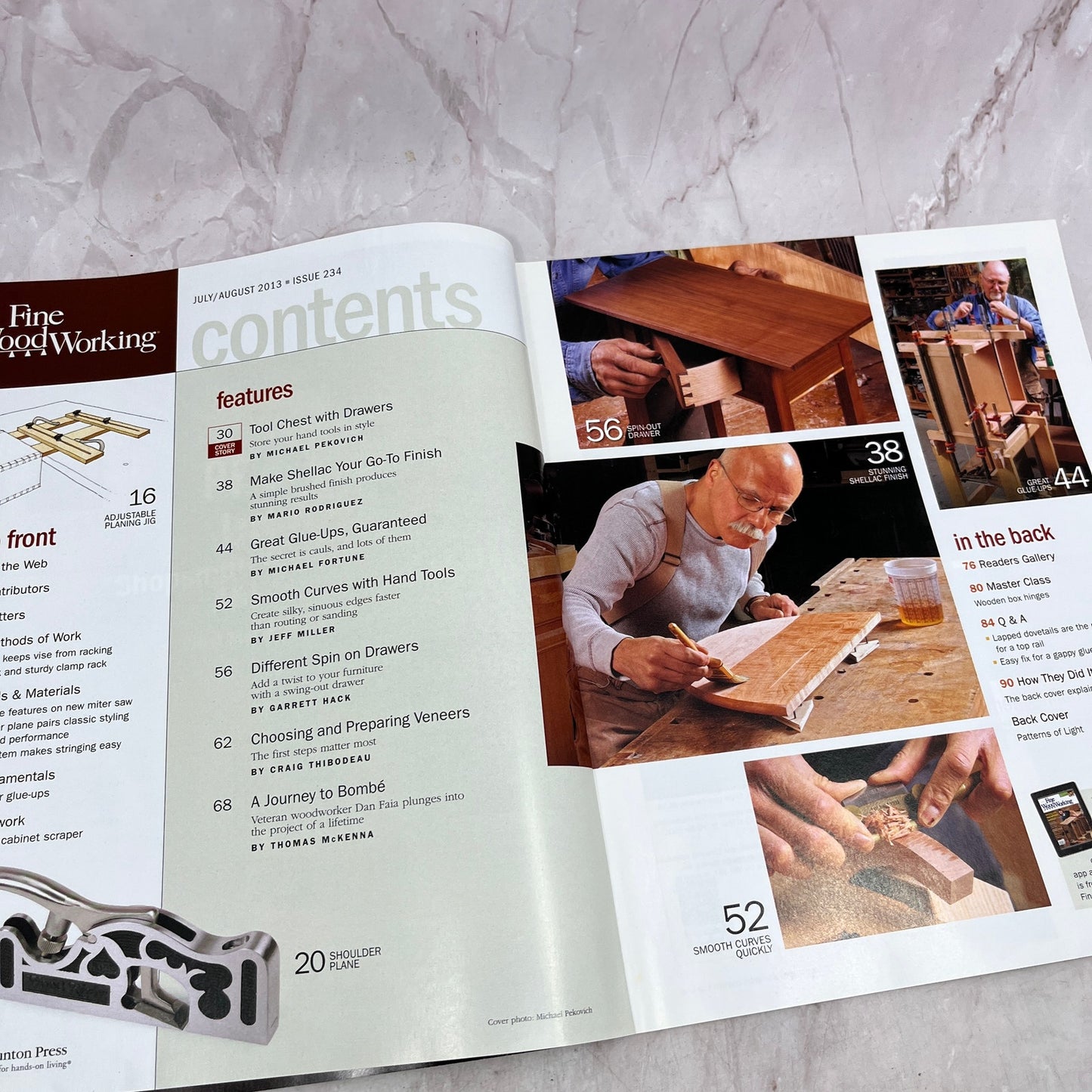 Tool Chest Build - Aug 2013 No. 234 - Taunton's Fine Woodworking Magazine M36