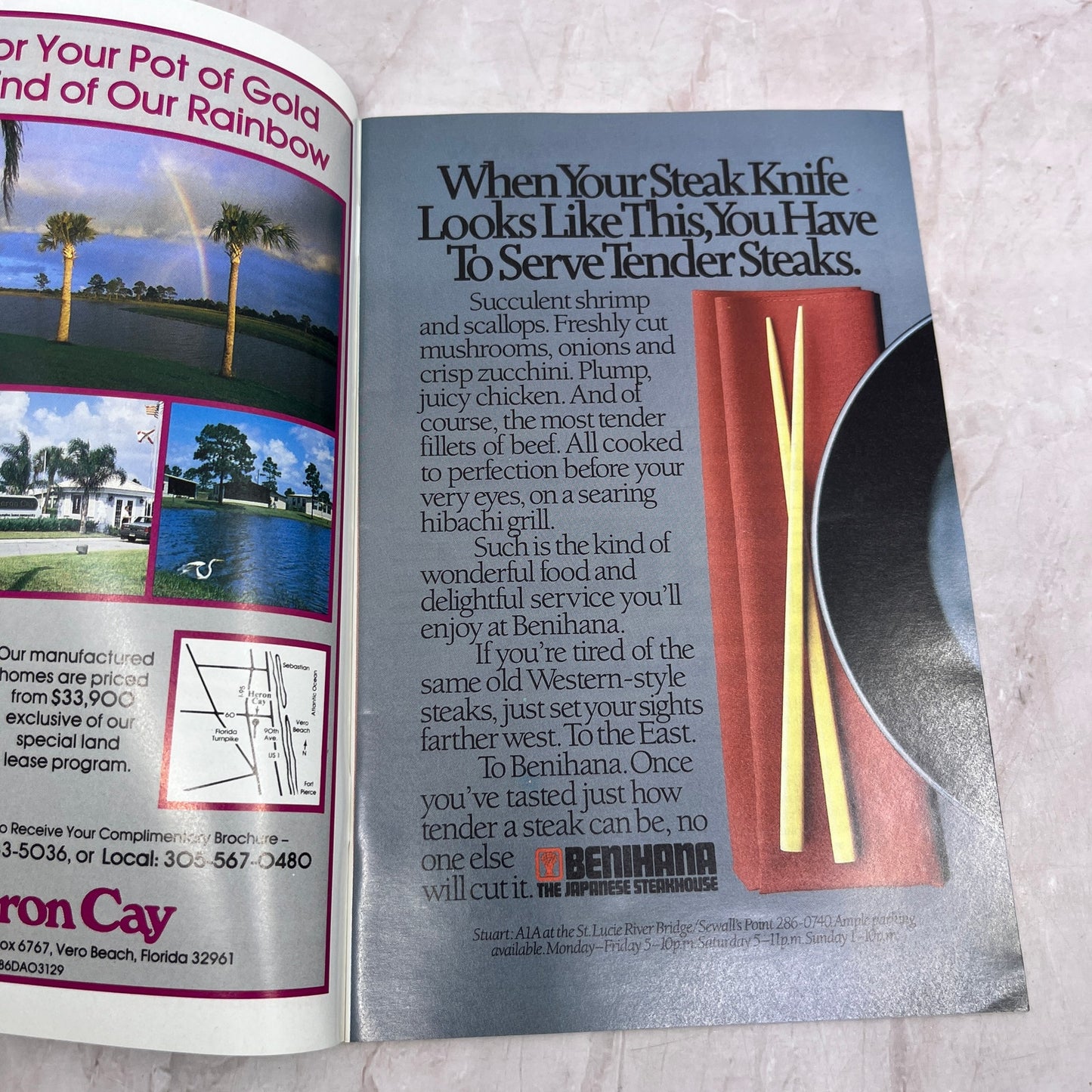 1987 See The Treasure Coast Tourist Guide Travel Booklet TH9-LX1