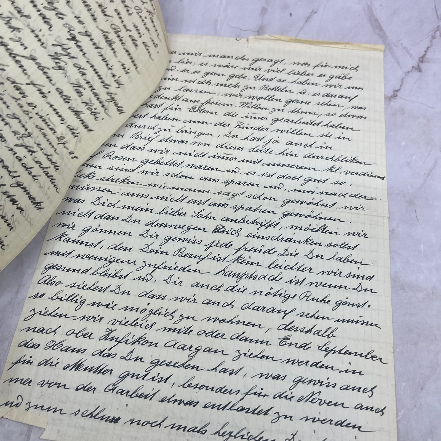 1936 Handwritten Letter in German From Zurich Germany D22